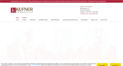 Desktop Screenshot of kufner-immobilien.de